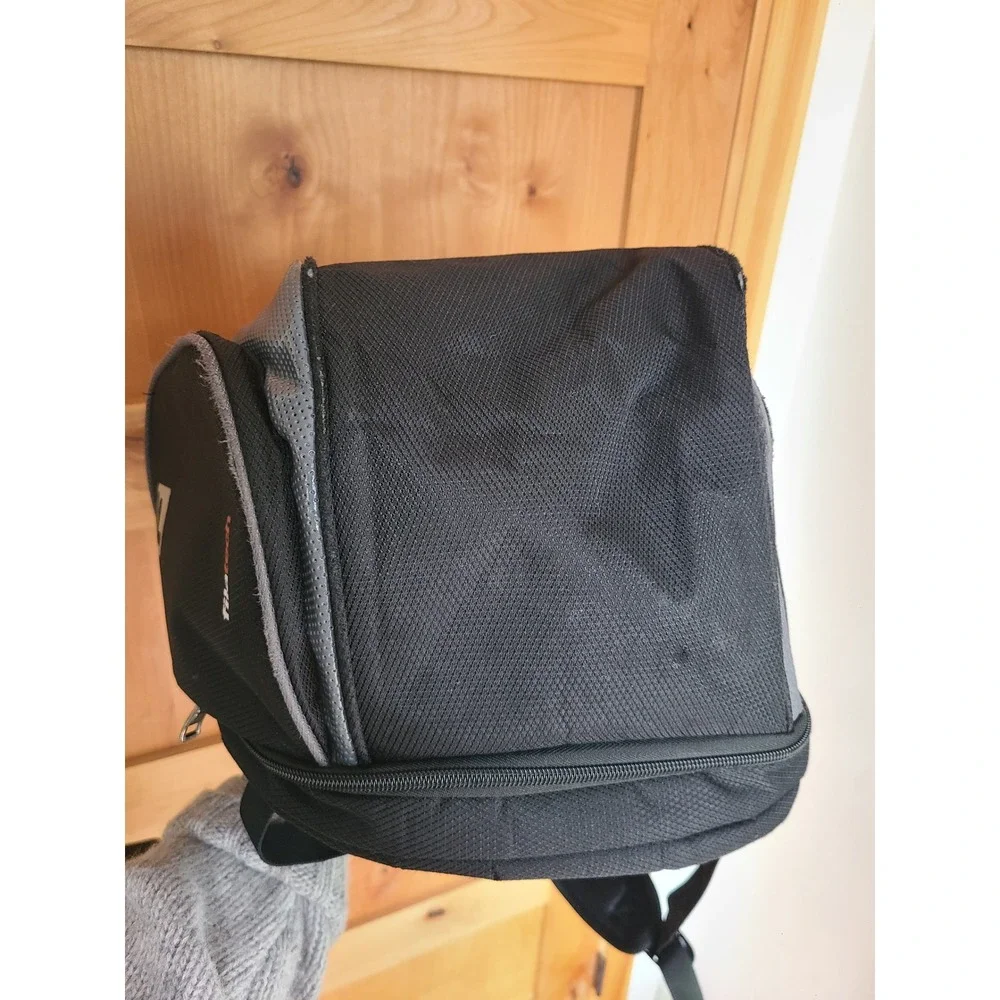 Fila Unisex Heritage Tennis Bag‎ Backpack Shoe Pocket Black White Performance